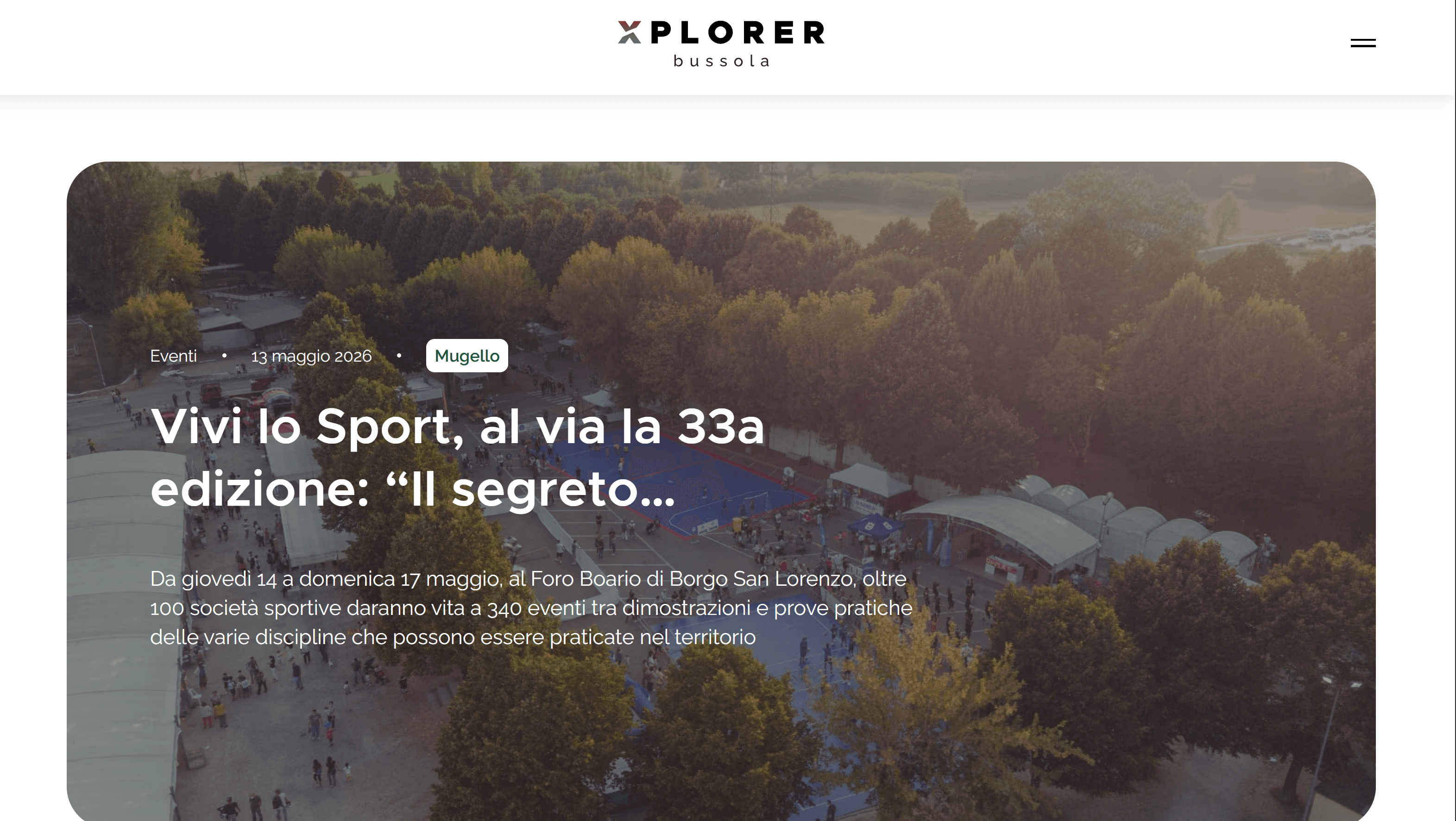 Screenshot Xplorer Bussola